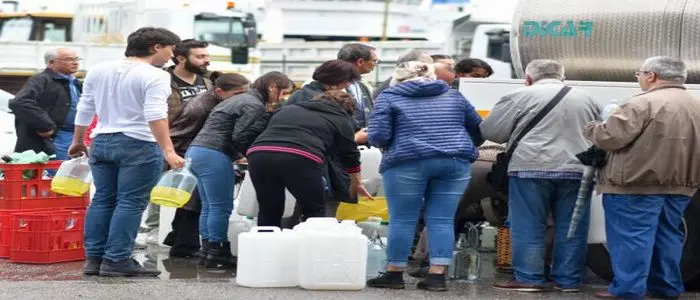 Riprende l'erogazione dell'acqua a Caltanissetta, ma non è potabile