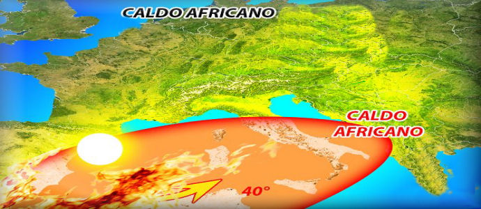Meteo: L'anticiclone africano Caronte ci traghetterà nel cuore dell'Estate