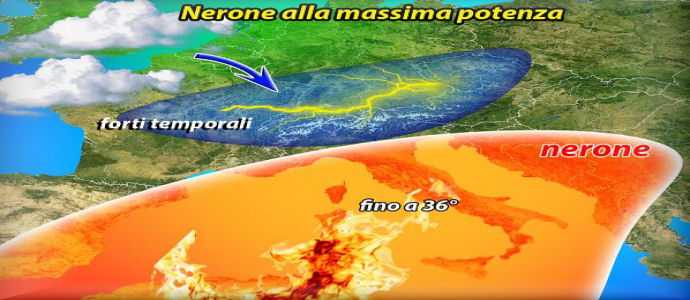 Allerta Meteo: l'anticiclone Nerone, temperature africane fino a 40