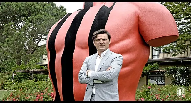 Milan, presentato Montella: "Lavoreremo su un'idea di gioco per tornare grandi"