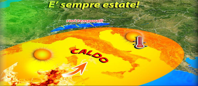 Meteo: Ecco l'estate sull'Italia. Sole, caldo e qualche temporale