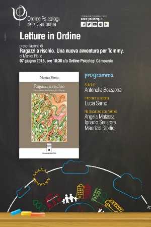 Napoli, letture in ordine, presentazione di "Ragazzi a rischio" di Monica Florio
