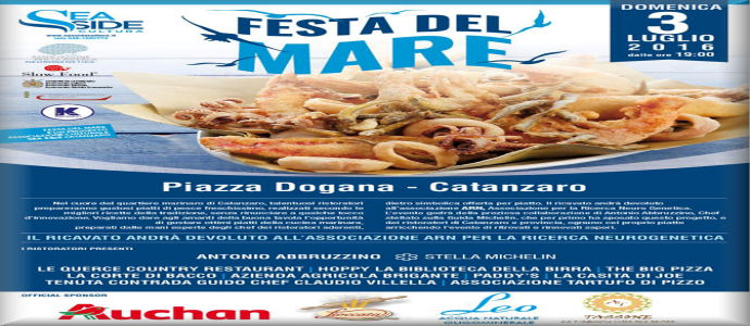 Festa del mare a Catanzaro-Lido domenica 3 luglio la sagra del pesce azzurro