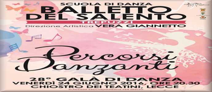 "Percorsi Danzanti", il 28° Galà del Balletto del Salento ai Teatini di Lecce