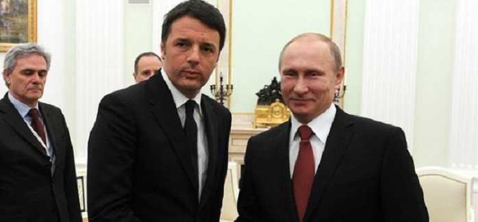 San Pietroburgo: incontro fra Renzi e Vladimir Putin