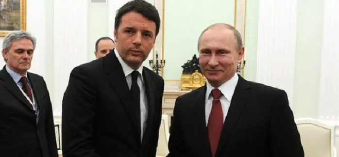 San Pietroburgo: incontro fra Renzi e Vladimir Putin