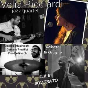 Concerto bossa nova a Soverato: 18 giu Andrea Infusino con Velia Ricciardi Quartet
