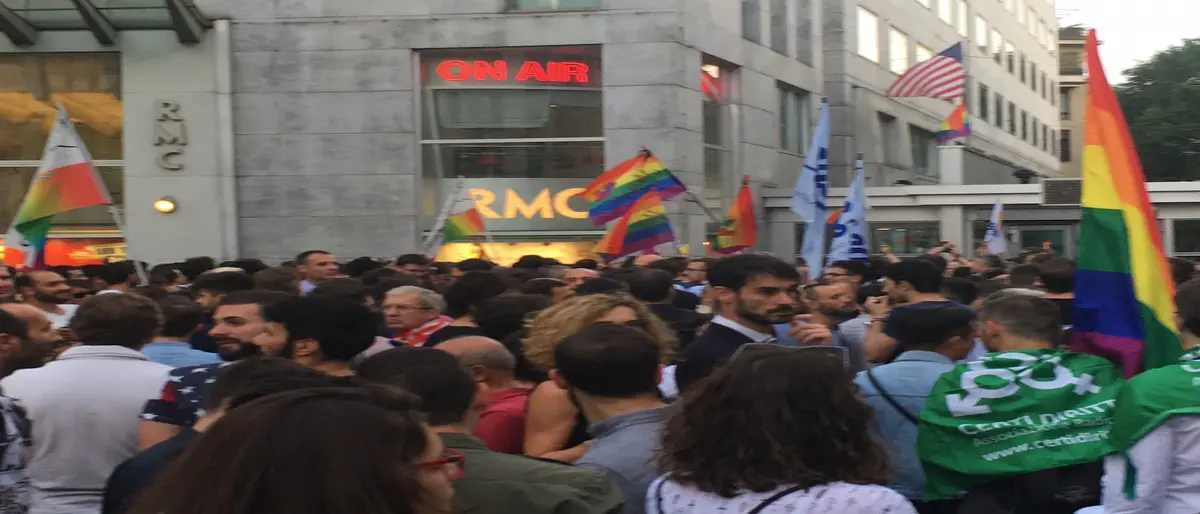 Veglia per le vittime della strage di Orlando