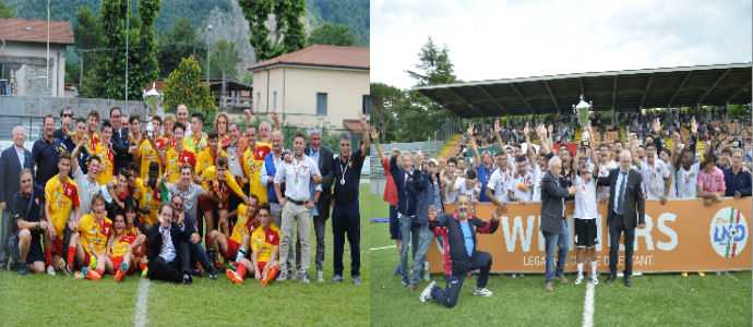 Calcio - Lnd: Vigor Perconti e Poggibonsi campione d'Italia Poggibonsi