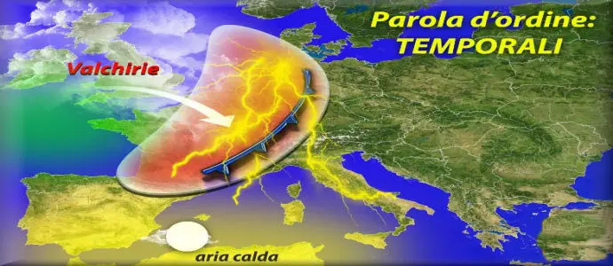 Meteo: Parola d'ordine temporali a ripetizione , ecco Storm Line