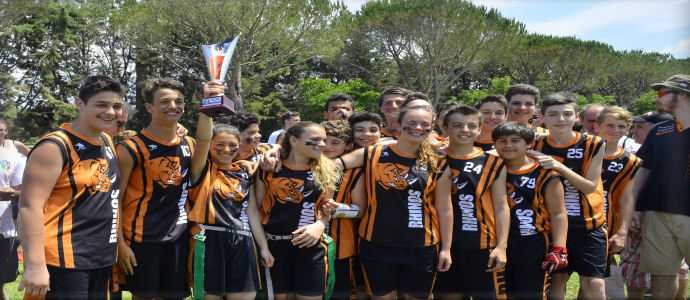 FIDAF: Scudetto Flag Junior per Skorpions, Rhinos & Gators!
