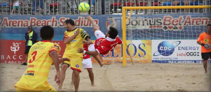 Beach Soccer: Semifinali da brivido, Samb e Viareggio si giocano il trofeo. Ecco tutti i risultati