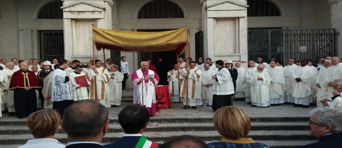 Processione del Corpus Domini, 26 maggio 2016 Discorso alla città, a conclusione della processione