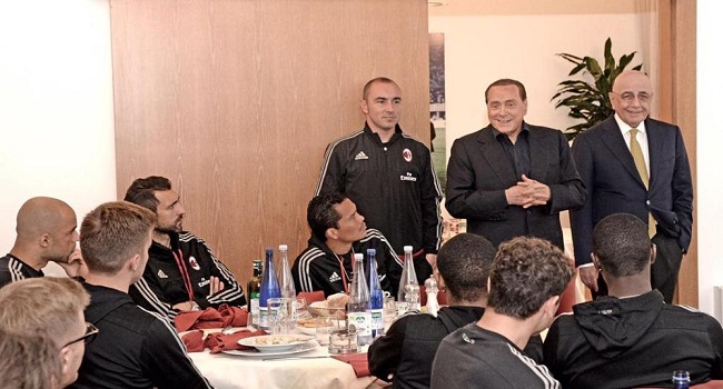 Milan, Berlusconi: "Coppa Italia darebbe un significato nuovo alla stagione"