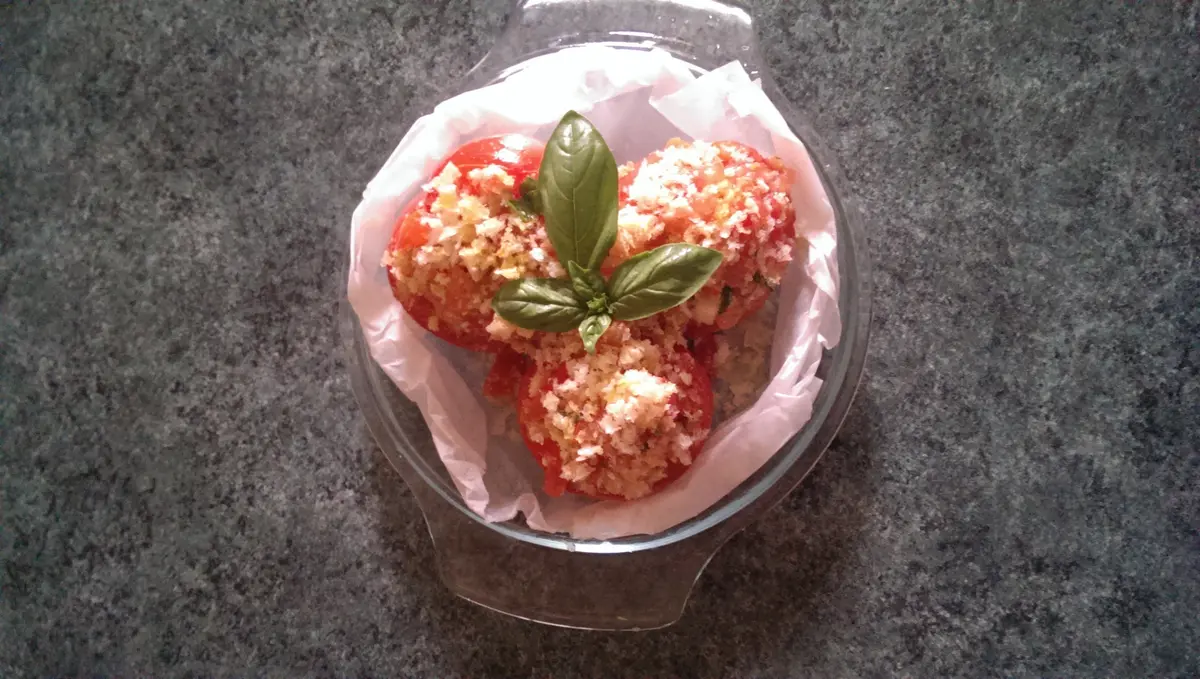 Pomodori gratinati al forno