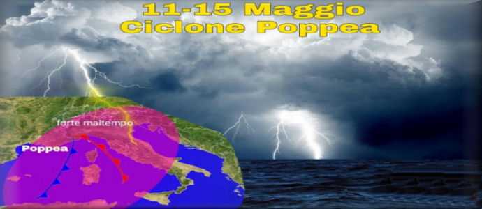 Meteo: Temporali con  Ciclone su Liguria, Piemonte e Prealpi poi Centro e su gran parte del Sud