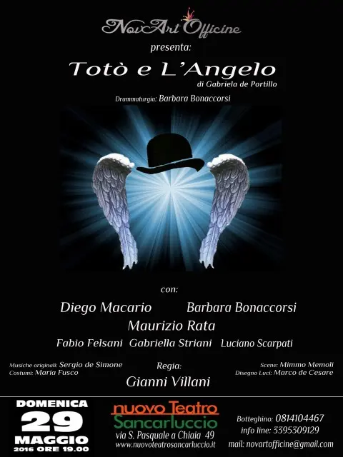 NovArt-Spettacolo teatrale: Totò e l'Angelo