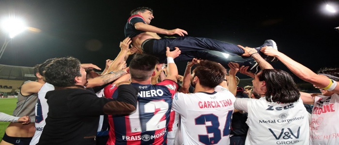 Crotone promosso in serie A, Juric: "I ragazzi sono stati grandi"