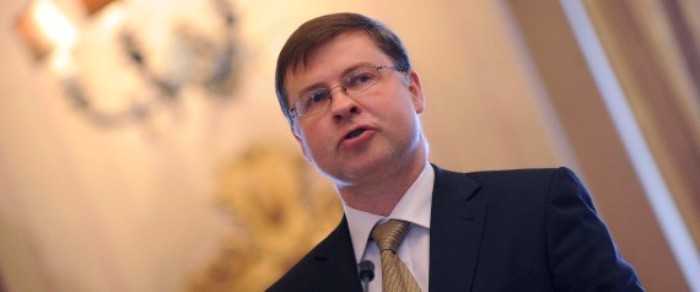 Commissario Ue Dombrovskis: ok riforme Italia, ma sforzo continui