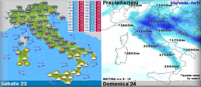 Meteo, ciclone Medusa temporali su Toscana, Lazio, Umbria. Previsioni per il ponte del 25 Aprile