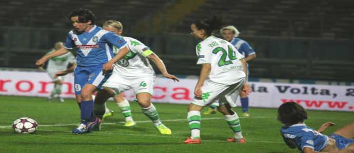 Calcio Femminile: UWCL - Wolfsburg cinico, 3-0 al Brescia