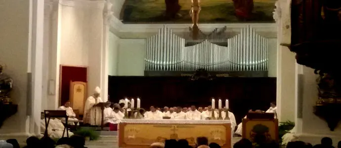 Celebrata nella Cattedrale di Lamezia la Messa Crismale presieduta dal Vescovo Cantafora