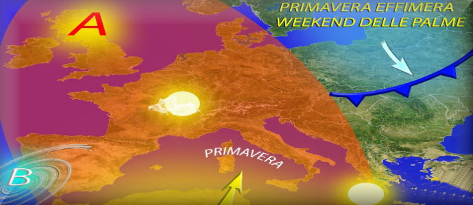 Meteo: Weekend delle Palme, sarà primavera?
