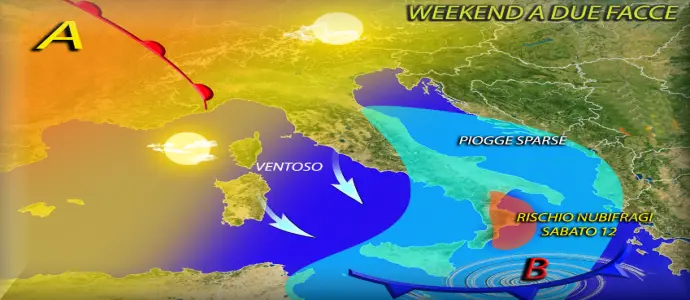 Meteo: Italia a due facce, Primavera al Nord, grandinate e nubifragi sulla Calabria Jonica