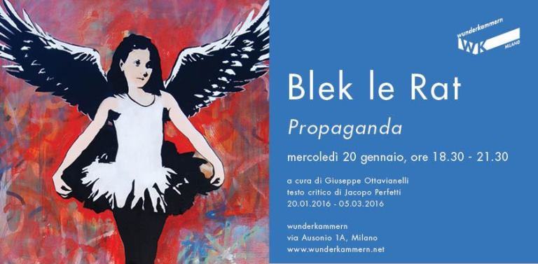 L'arte di strada di Blek le Rat