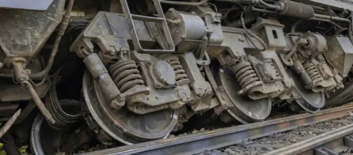 Maltempo, a Biella deraglia un treno