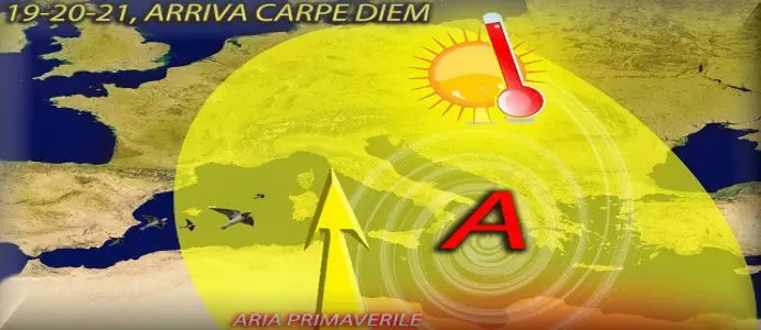 Meteo: Ecco "Carpe Diem", tre giorni di Primavera