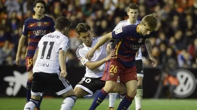 Coppa del Re, Valencia - Barcellona 1-1. Blaugrana in finale dopo il 7-0 dell'andata