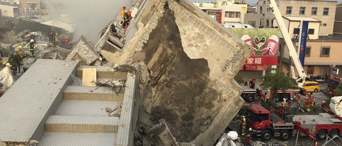 Taiwan: forte scossa di terremoto provoca morti e feriti