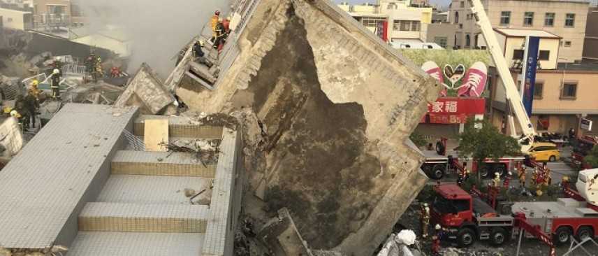 Taiwan: forte scossa di terremoto provoca morti e feriti
