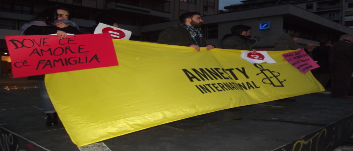 Anche Pescara scende in piazza per le unioni civili