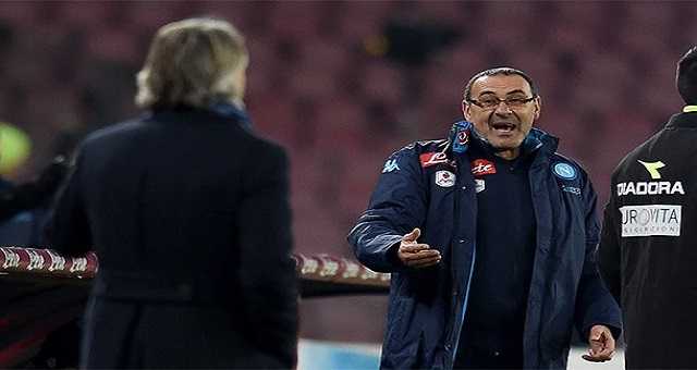 Coppa Italia, lite Mancini - Sarri. Il tecnico dell'Inter: "È razzista, mi ha dato del 'frocio' "