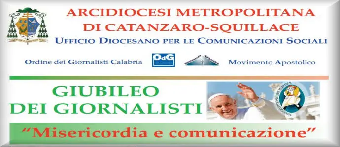 Giubileo dei Giornalisti, Catanzaro giovedì 21 gennaio