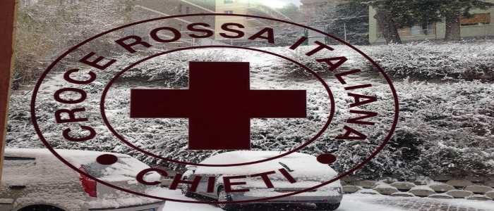Chieti. Emergenza neve: la Croce Rossa interviene anche sulla A14