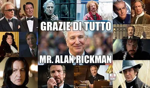 Il firmamento del cinema ha perso una stella: Alan Rickman