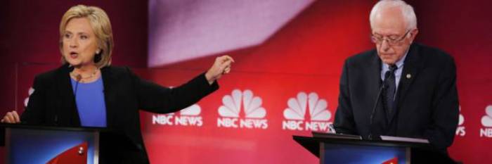 Primarie Usa, scontro tv tra Hillary Clinton e Sanders