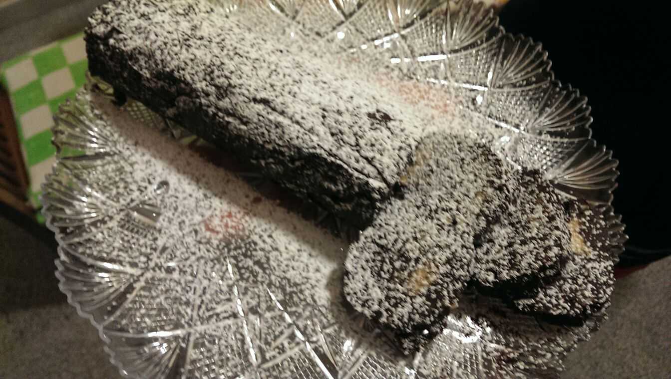 Salame al cioccolato con Pandoro