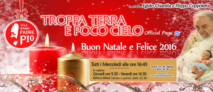 Gli auguri di Buon Anno da Tele Padre Pio