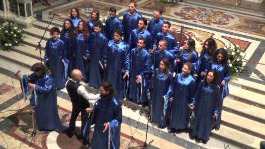 Napoli,  Concerto di Natale de The Blue Gospel Singer nella Basilica di San Lorenzo Maggiore