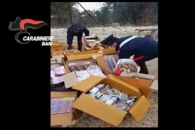 Bari, nasconde "botti" pericolosi in una scuola: arrestato