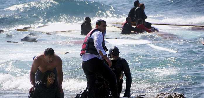 Migranti: 18 morti in un naufragio nel Mar Egeo