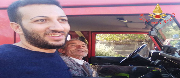 Vigili del Fuoco - Guardavalle: ritrovato anziano scomparso [Foto]