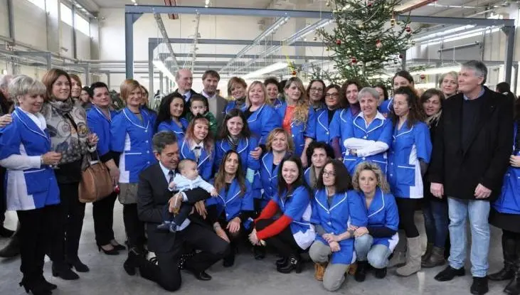 Manifatturiero: inaugurata "Sartoria Eugubina" a Padule di Gubbio