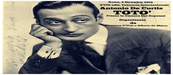 XVIIIª edizione concorso internazionale "Antonio De Curtis", (Toto')