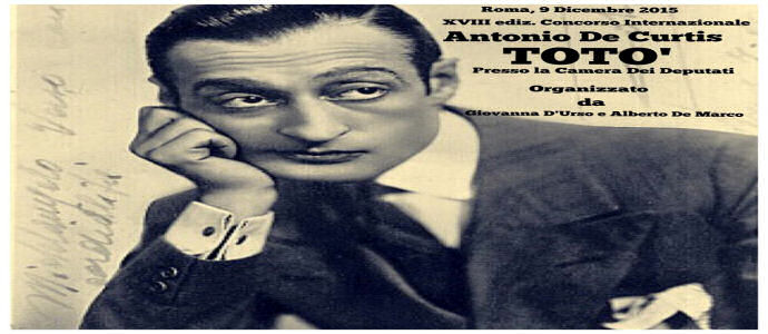 XVIIIª edizione concorso internazionale "Antonio De Curtis", (Toto')