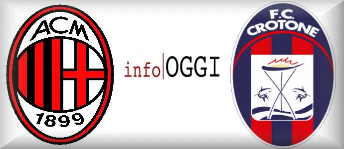 Coppa Italia: Crotone contro Milan, prima volta a San Siro